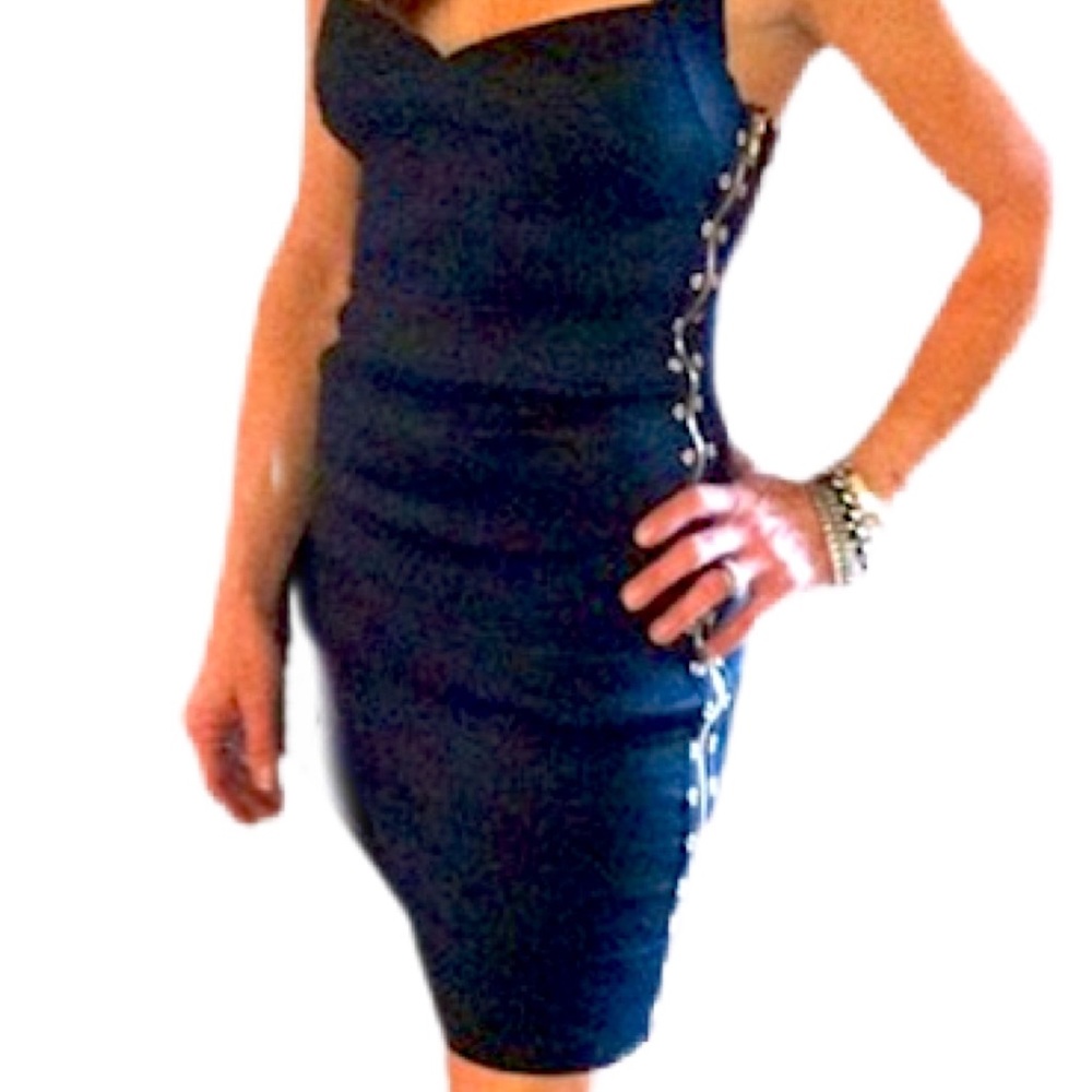 WOW COUTURE black to die for HOT dress!